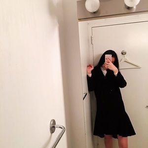 Modern Stylish Coat Dress Double Breast size Small